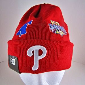Philadelphia Phillies MLB New Era Red Knit Hat